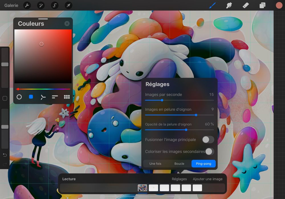 Screenshot Procreate