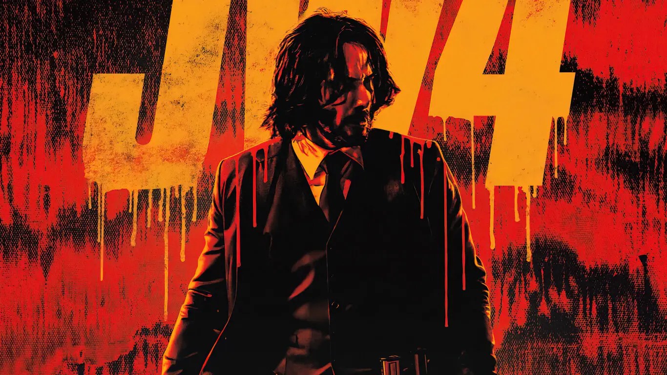 Keanu Reeves as John Wick in John Wick 4