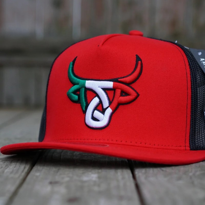Lost Calf Flat Bill Mexicalf Red/Black
