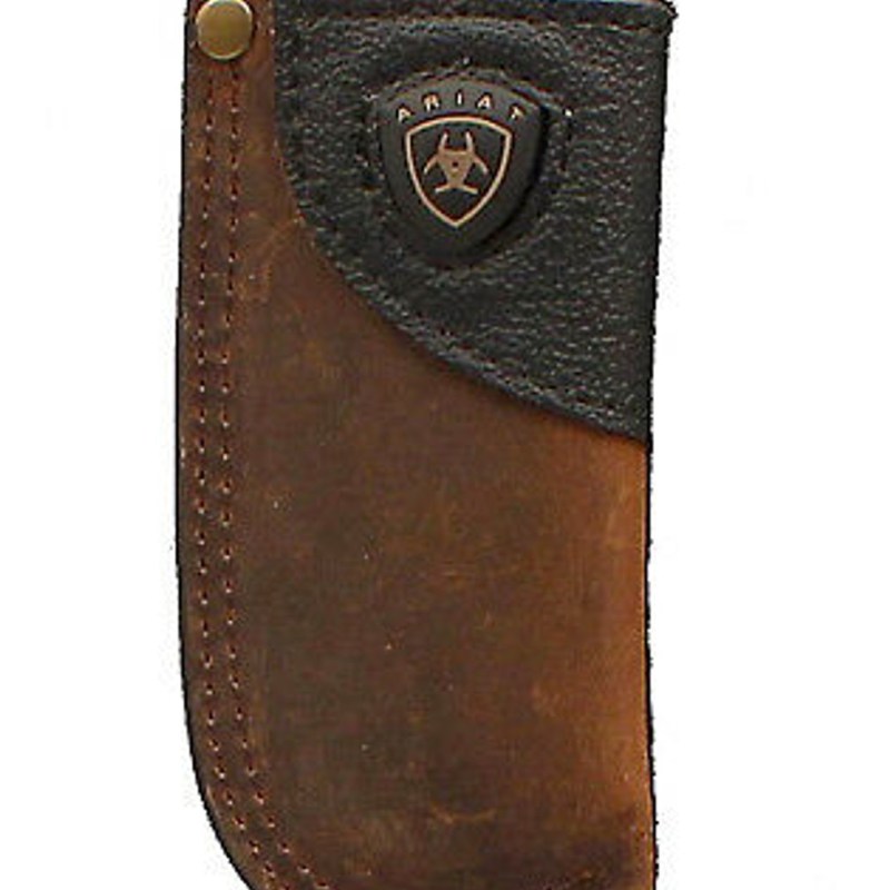 Ariat Vertical Knife Sheath Logo Brown/Black A1800002