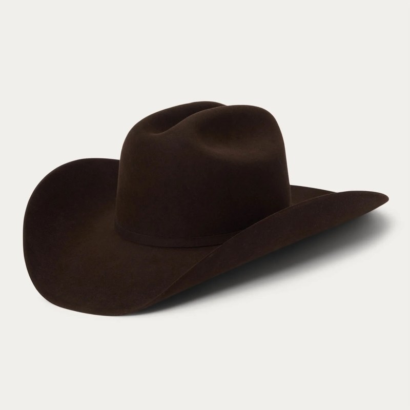 Stetson 10X Shasta Chocolate Premium Cowboy Hat SFSHAS-724222