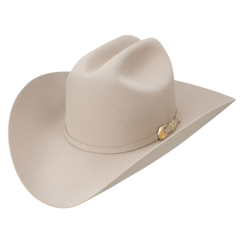 Stetson 100X "El Presidente GE" Premium Beaver Felt Silverbelly Cowboy Hat SFPRGE-774061