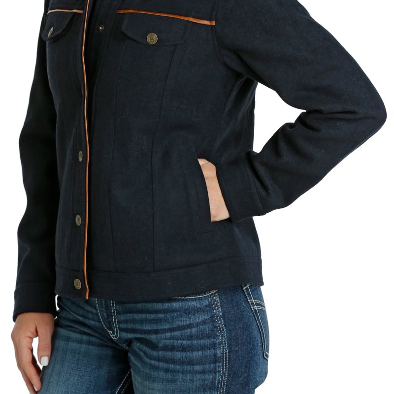 Women's Cinch Wooly Trucker Coat MAJ9897001