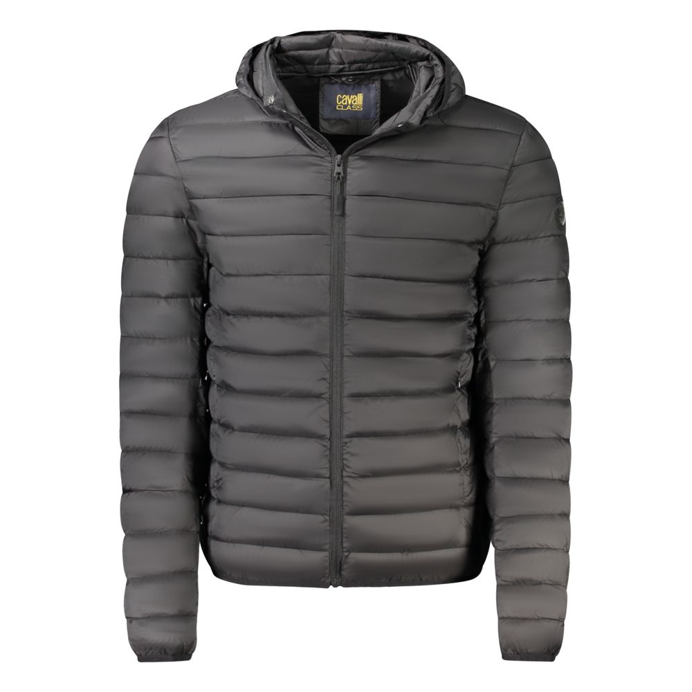 Cavalli Class Men Insulated Jacket — Black