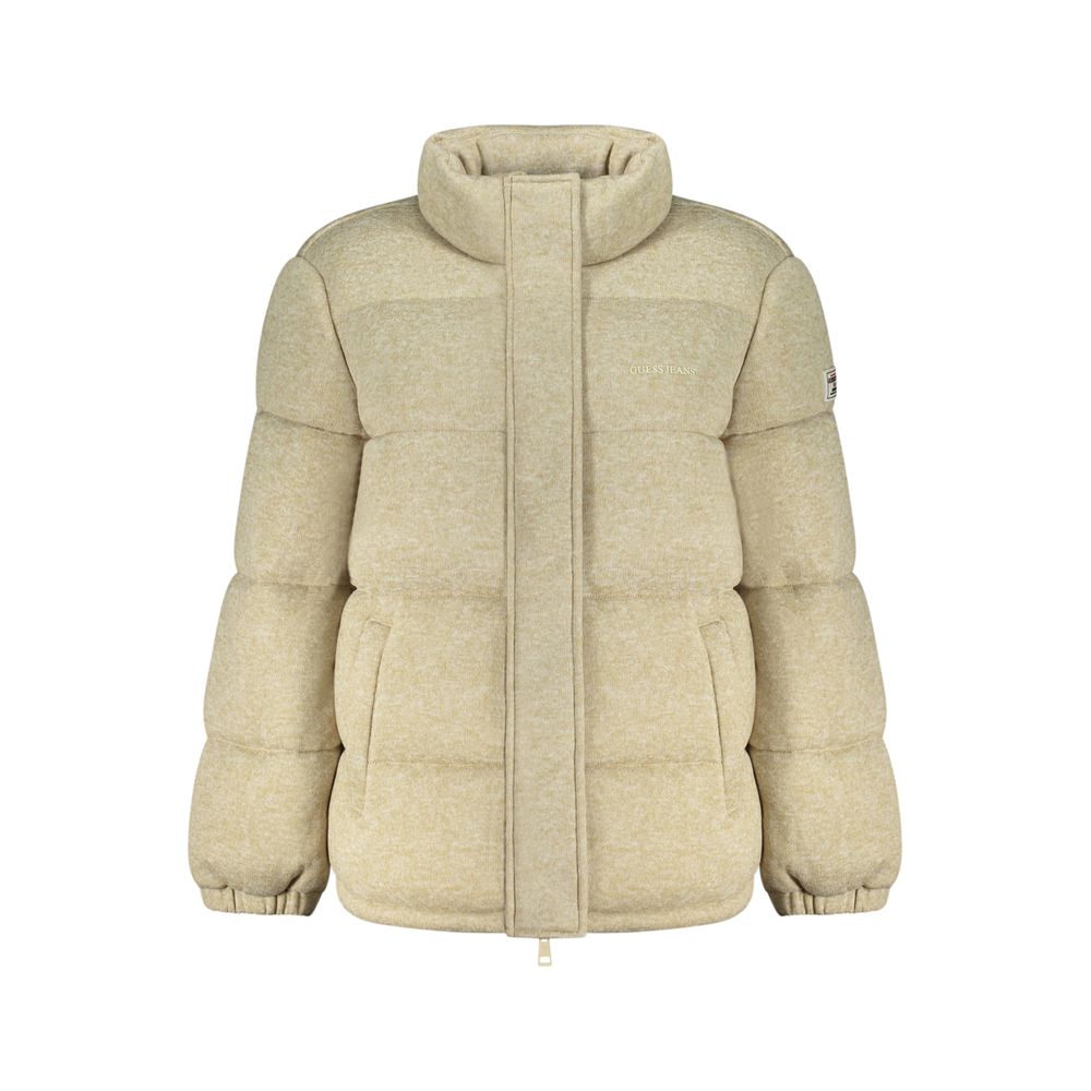 Guess Jeans Beige Polyester Women's Jacket