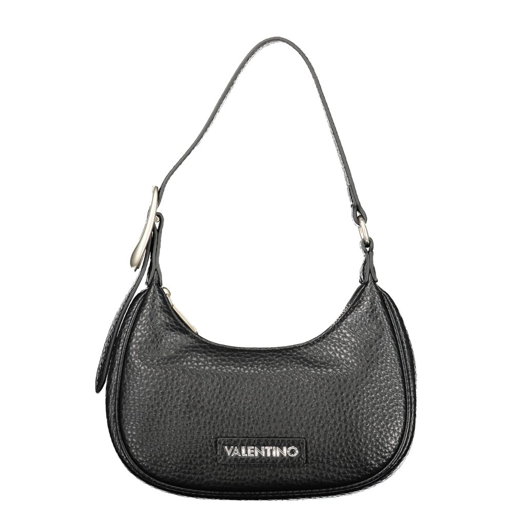 Mario Valentino Black Polyurethane Women's Bag