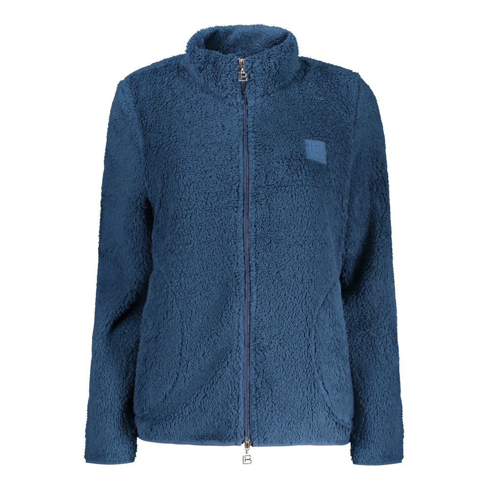 Laura Biagiotti Blu Polyester Women Sweatshirt