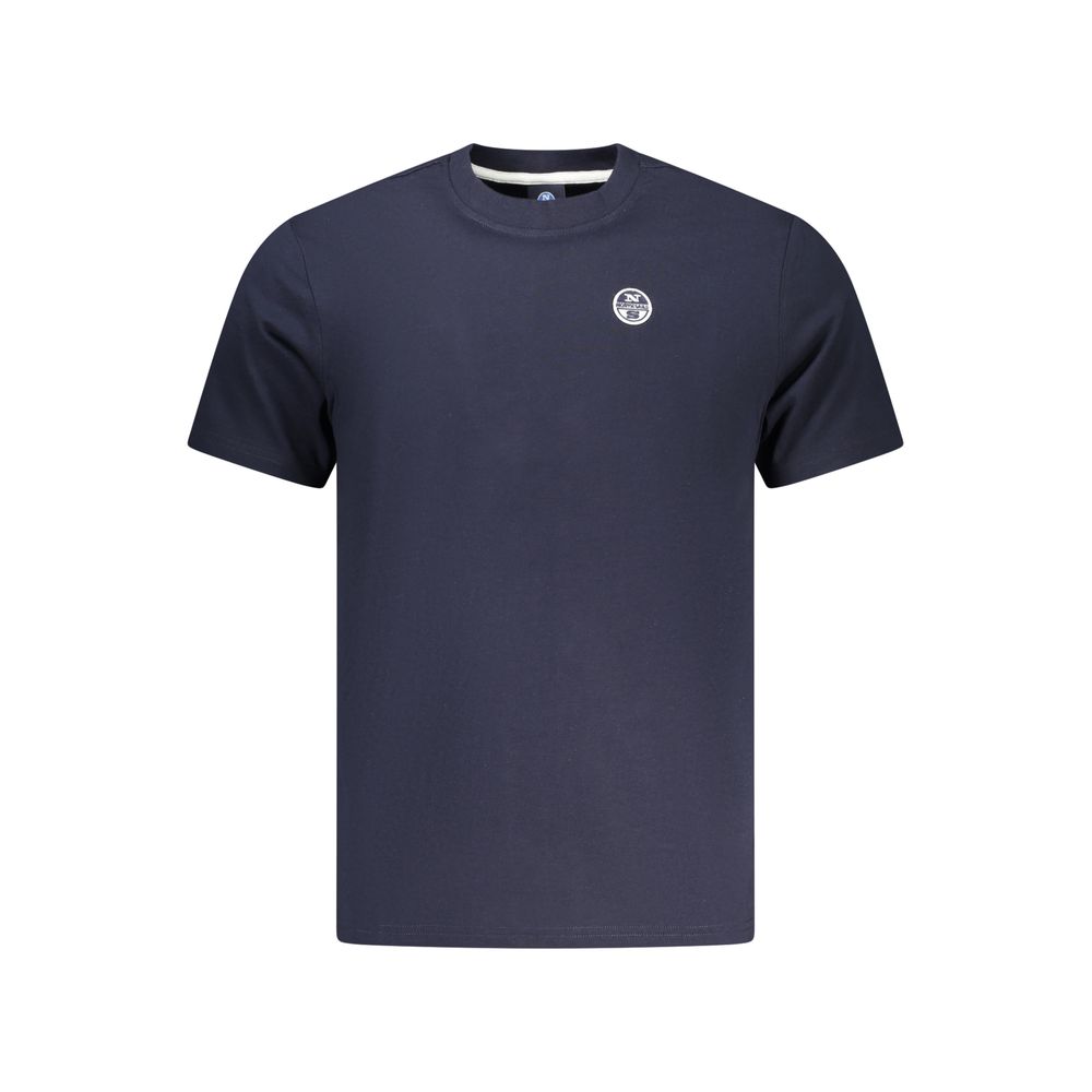 North Sails Blue Cotton Men's T-Shirt