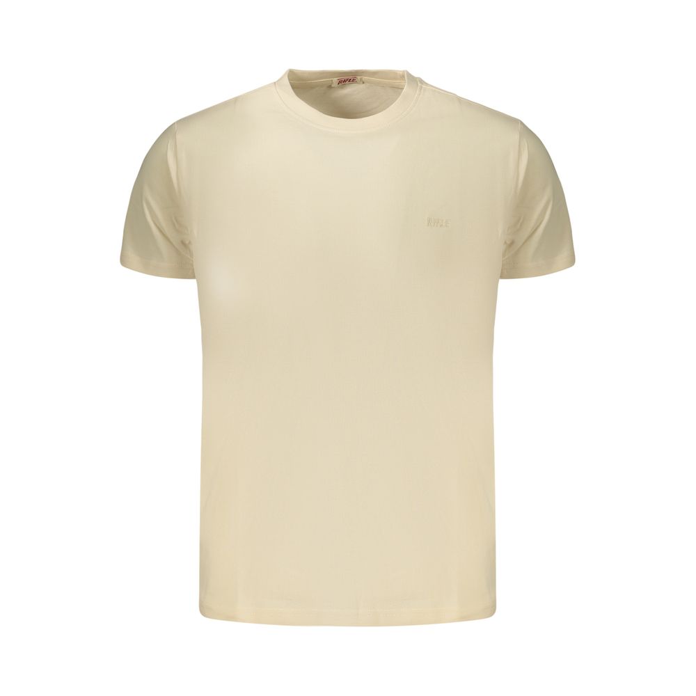 Rifle Beige Cotton Men's T-Shirt