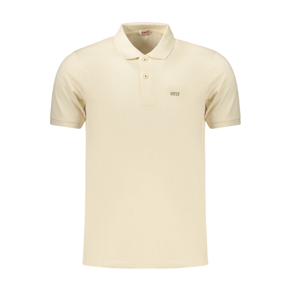 Rifle Beige Cotton Men's Polo