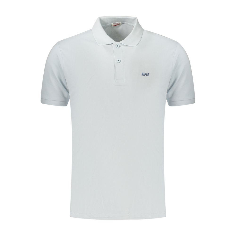 Rifle Azzurro Cotton Men's Polo
