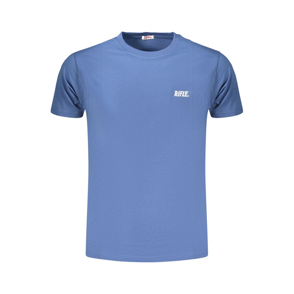 Rifle Blu Cotton Men T-Shirt