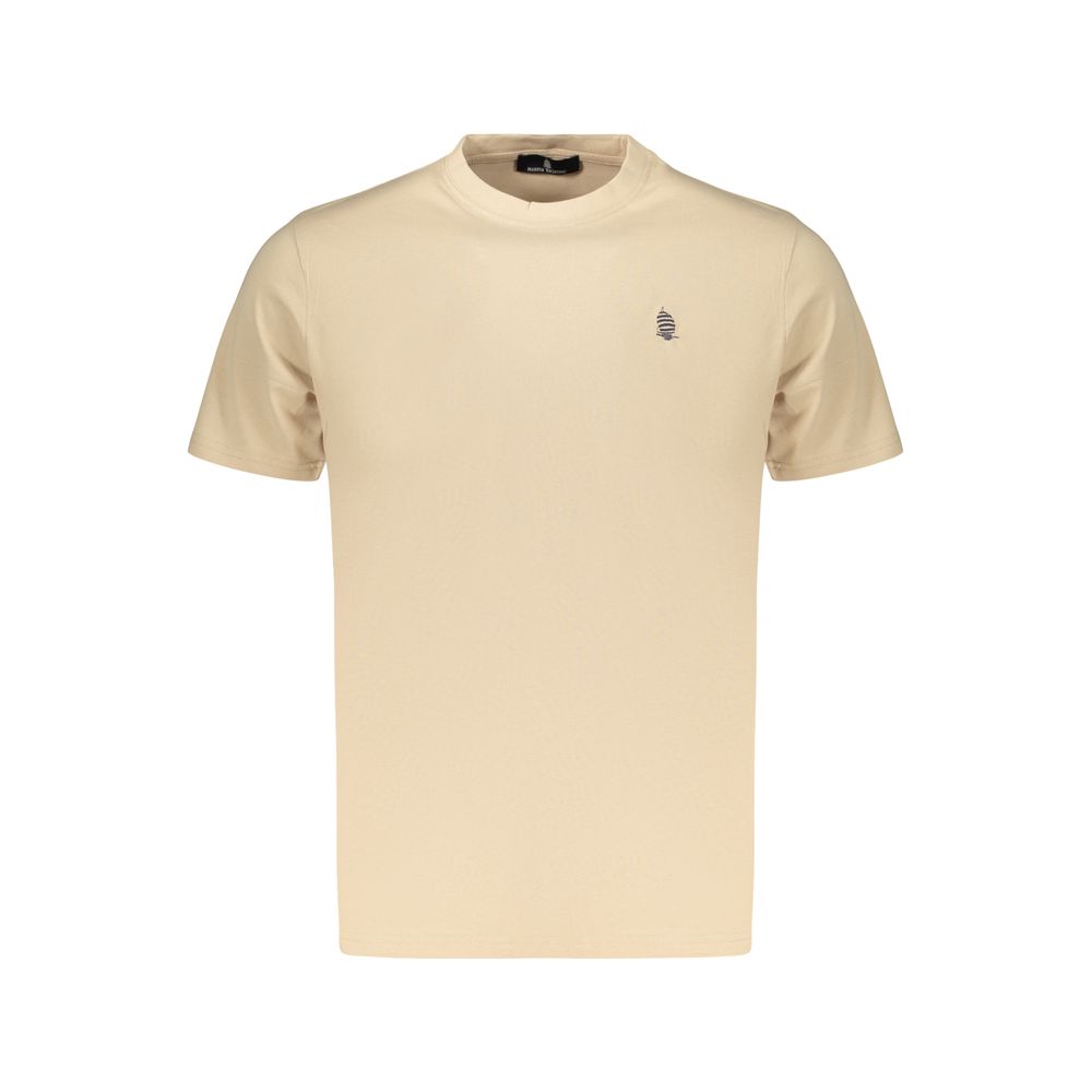 Marina Yachting Beige Cotton Men's T-Shirt