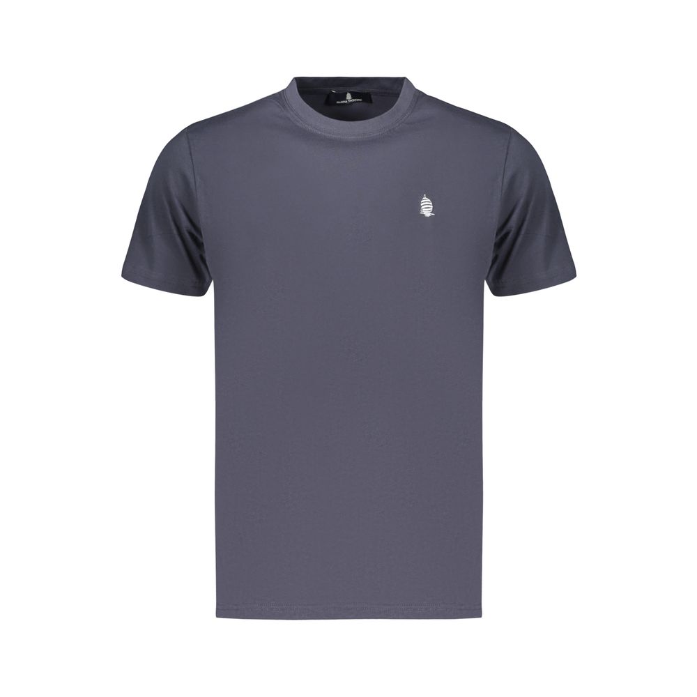 Marina Yachting Blue Cotton Men's T-Shirt