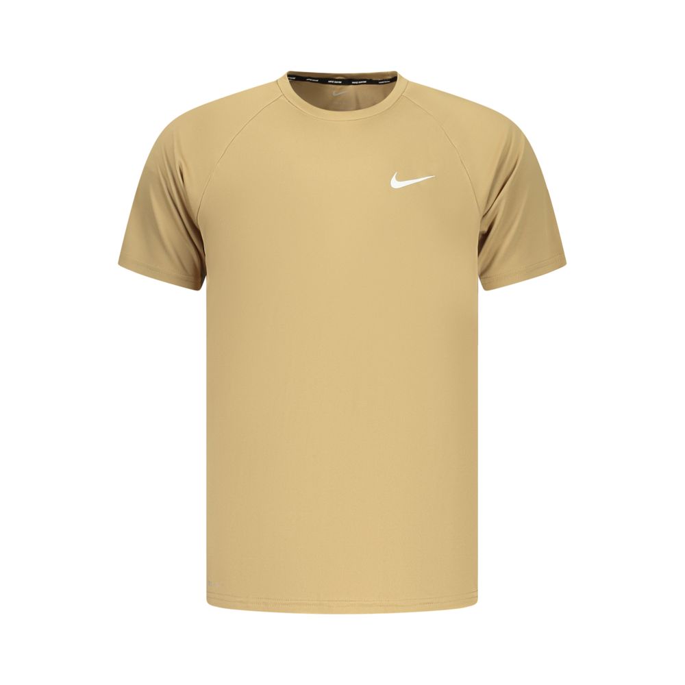 Nike Gold Poliestere Mens T-Shirt