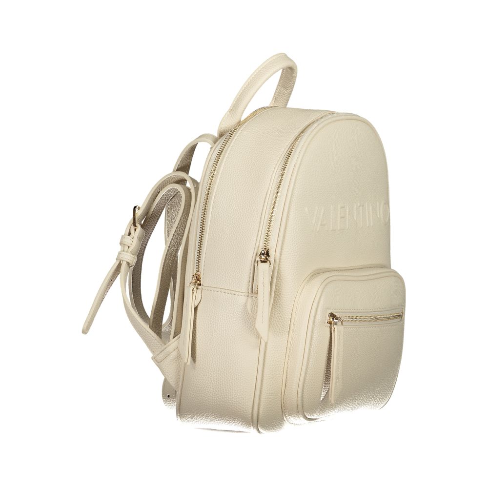 Mario Valentino Beige Poliuretano Women Backpack