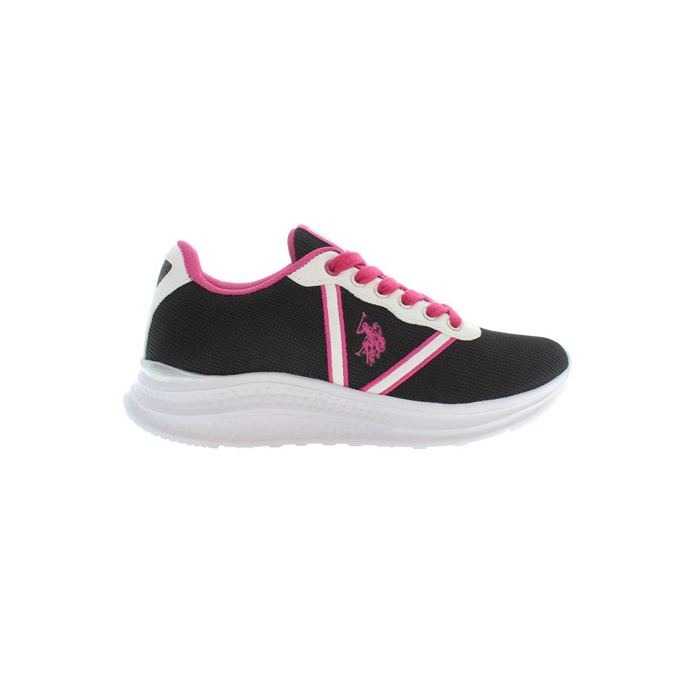 U.S. Polo Assn. Nero Polyester Womens Sneaker