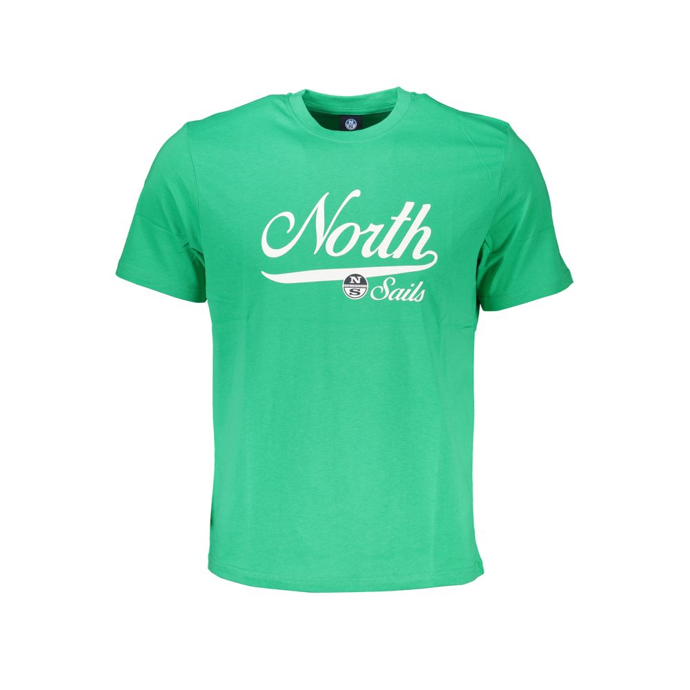 North Sails Verde Cotton Men T-Shirt