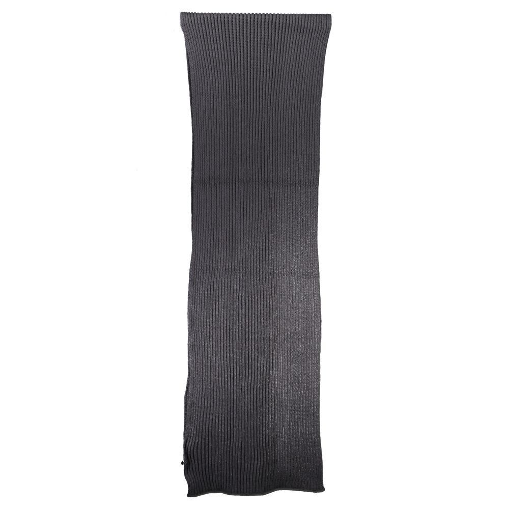 North Sails Nero Cotton Mens Scarf