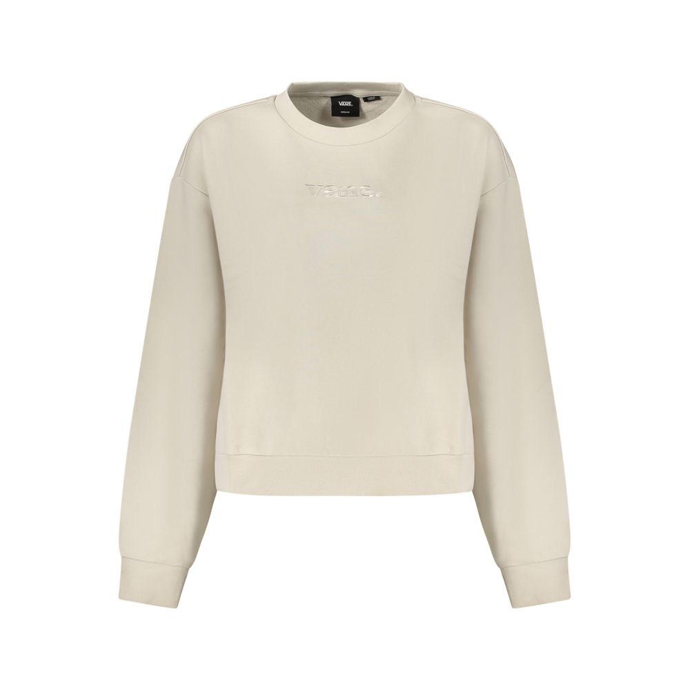 Vans Beige Cotton Women Sweatshirt