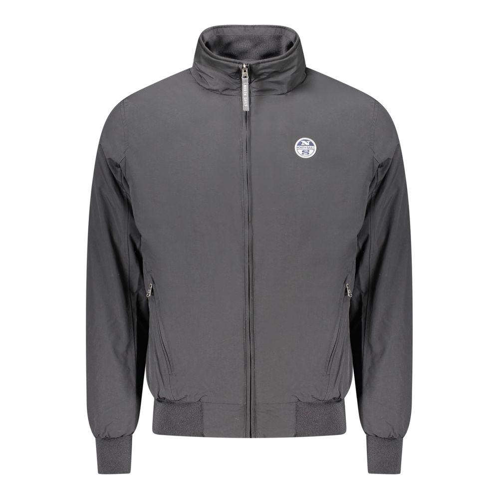 North Sails Black Polyester Men Jacket
