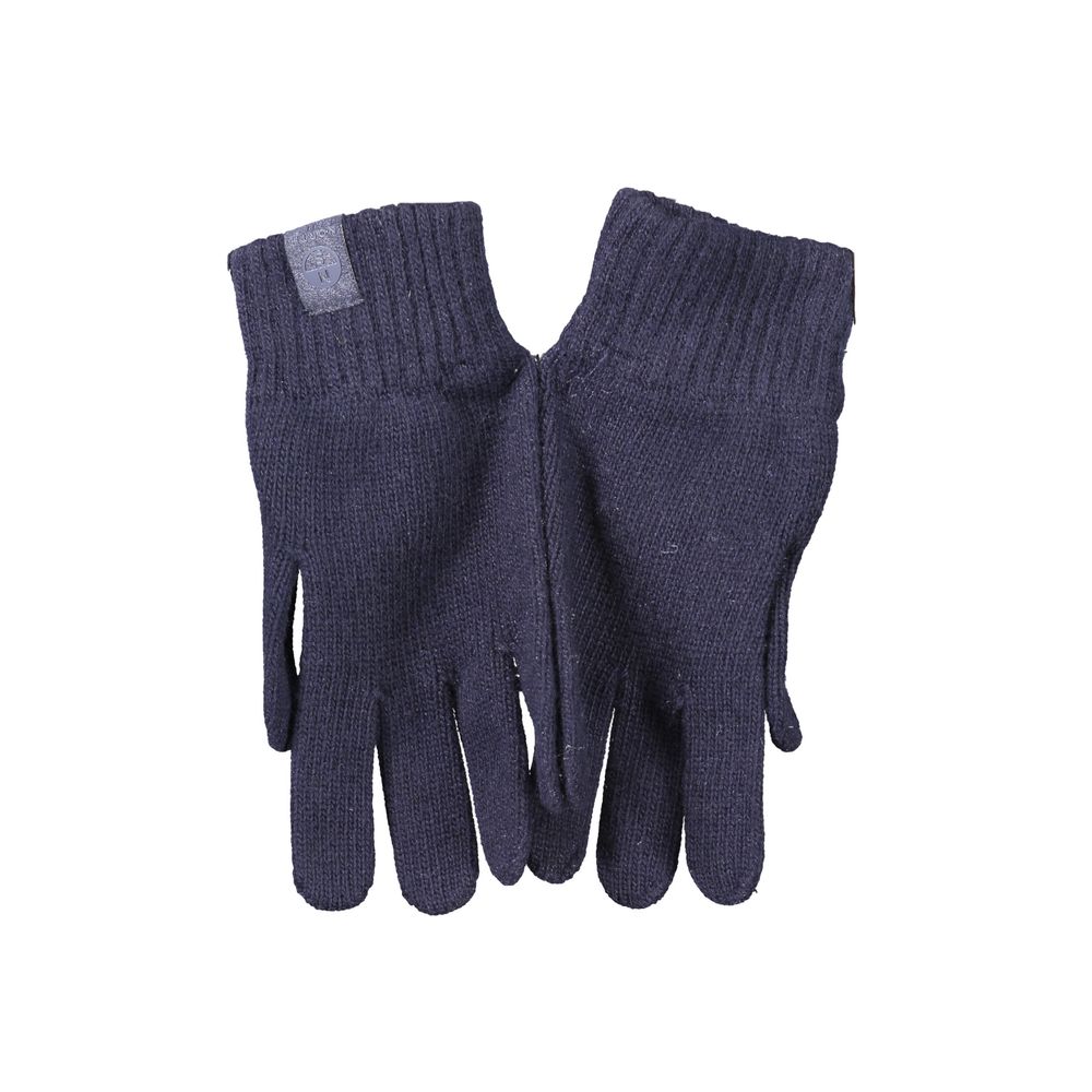 North Sails Blue Wool Men Glove