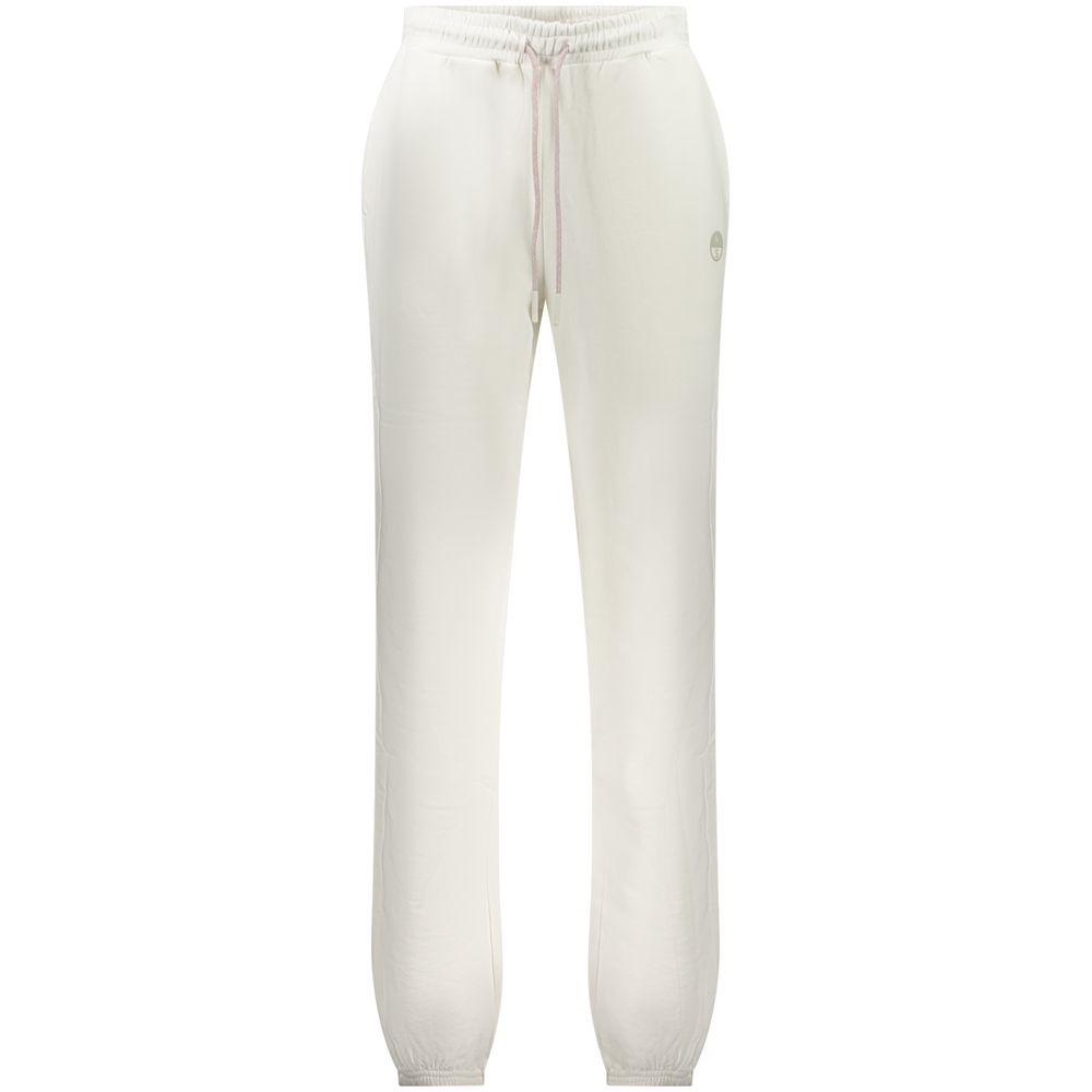 North Sails White Cotton Women Sweatpant