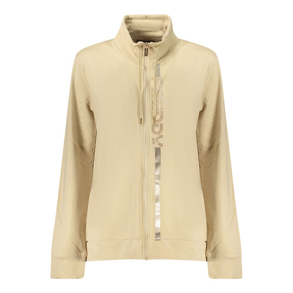 Freddy Beige Cotton Women Sweatshirt