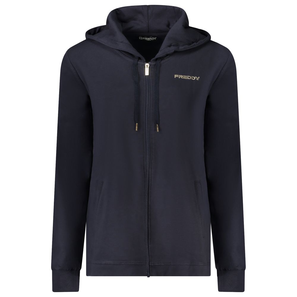Freddy Blu Cotton Women Sweatshirt