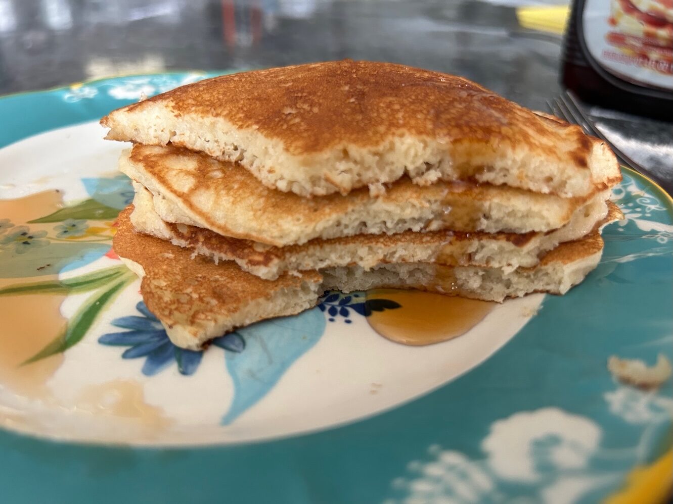 Simple Sourdough Discard Pancakes - Out of the Box Baking