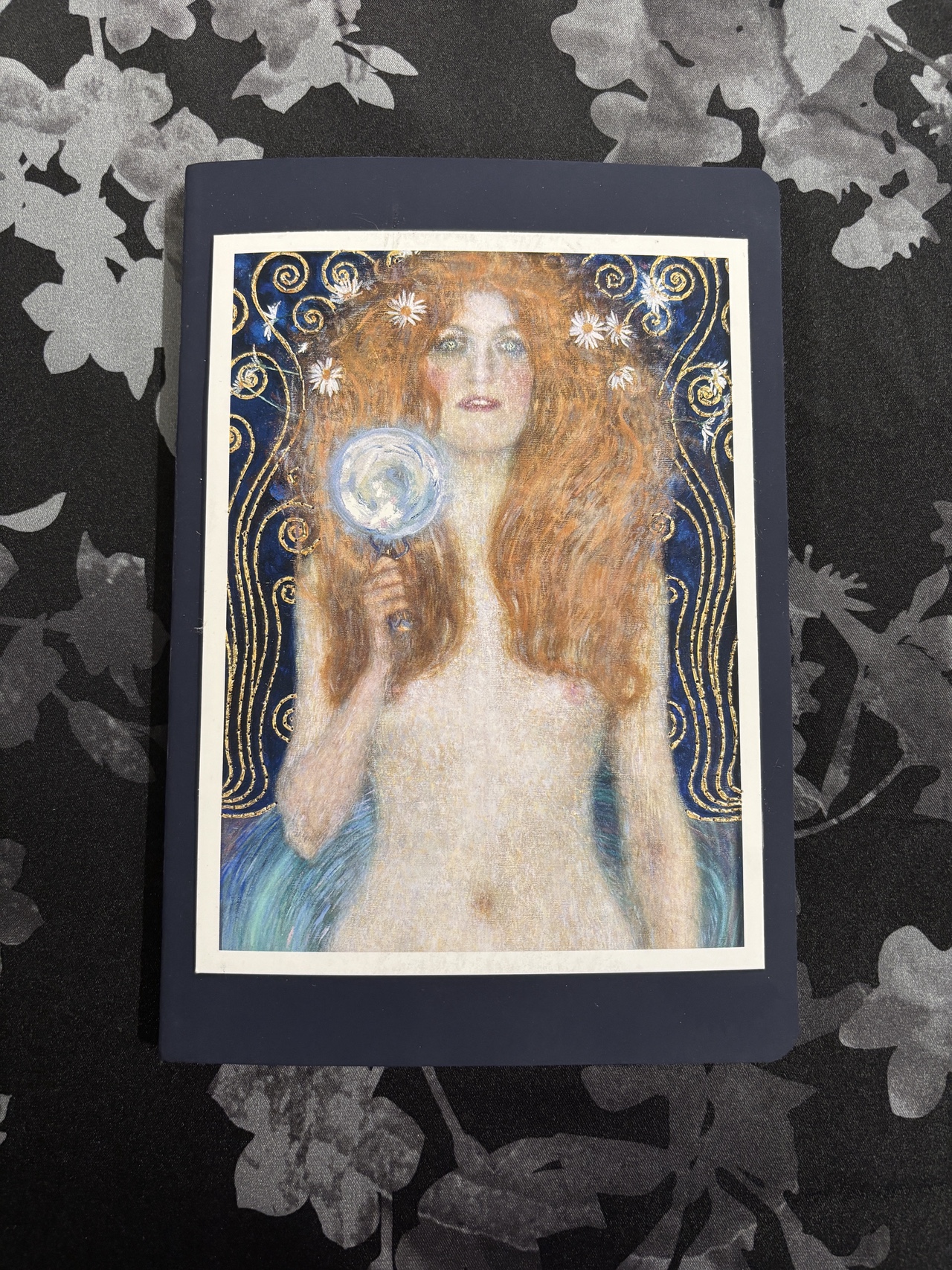 Embroidered Gustav Klimt Notebook