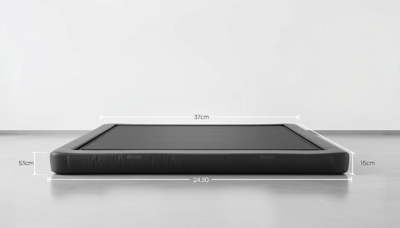 airtrack size guide