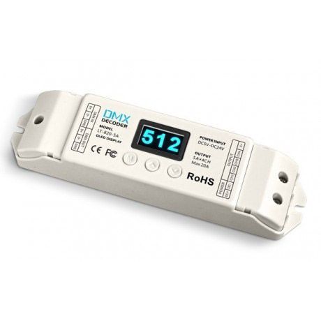 DMX Decoder 4x5A