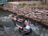 Floating Under Main Street Outside Bozeman