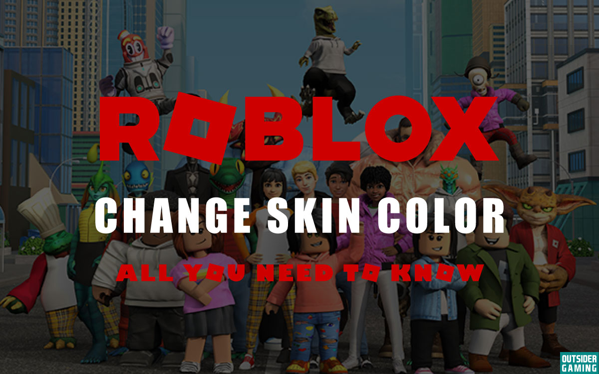 Roblox Colour Change Change Skin Color Roblox 