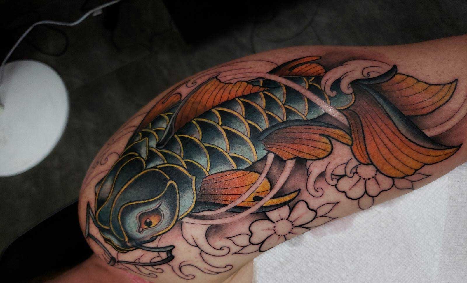 101 Awesome Fish Tattoo Ideas You Need To See! | Outsons | Men's Fashion Tips And Style Guides 972_x_1600_jpg