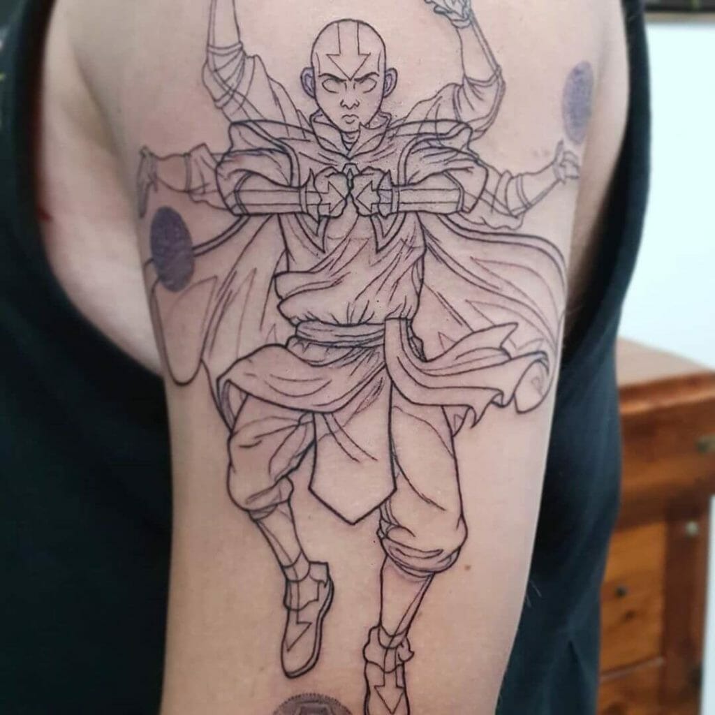 10 Best Airbender Tattoo Ideas You'll Have To See To Believe! | Outsons | Men's Fashion Tips And Style Guides 1024_x_1024_jpg