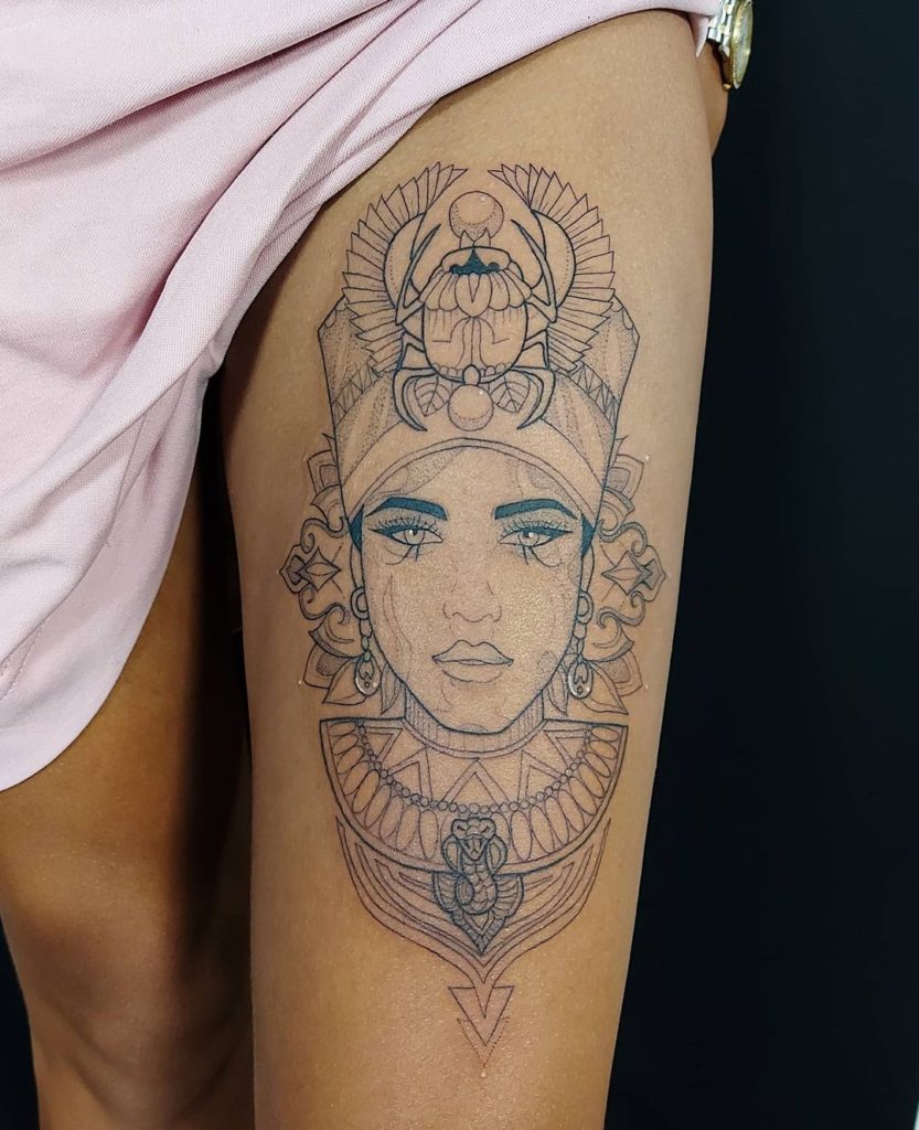 10 Best Cleopatra Tattoo Ideas You'll Have To See To Believe! | Outsons | Men's Fashion Tips And Style Guides 1024_x_833_jpg
