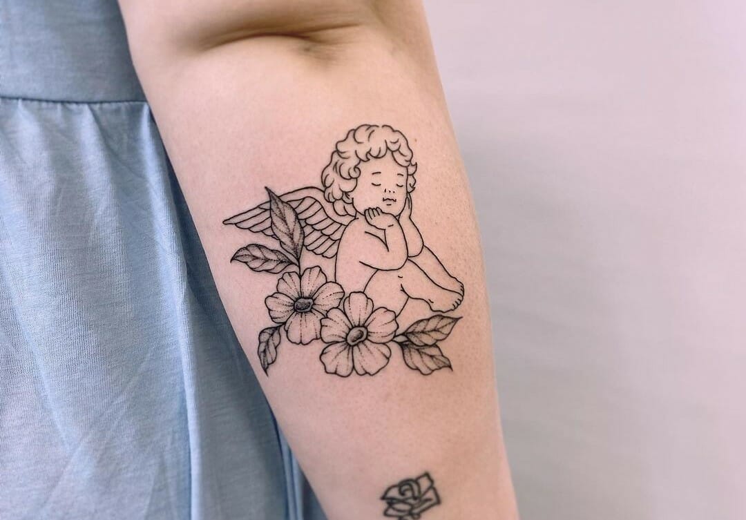 10 Best Cupid Tattoo Ideas You'll Have To See To Believe! | Outsons | Men's Fashion Tips And Style Guides 753_x_1080_jpg