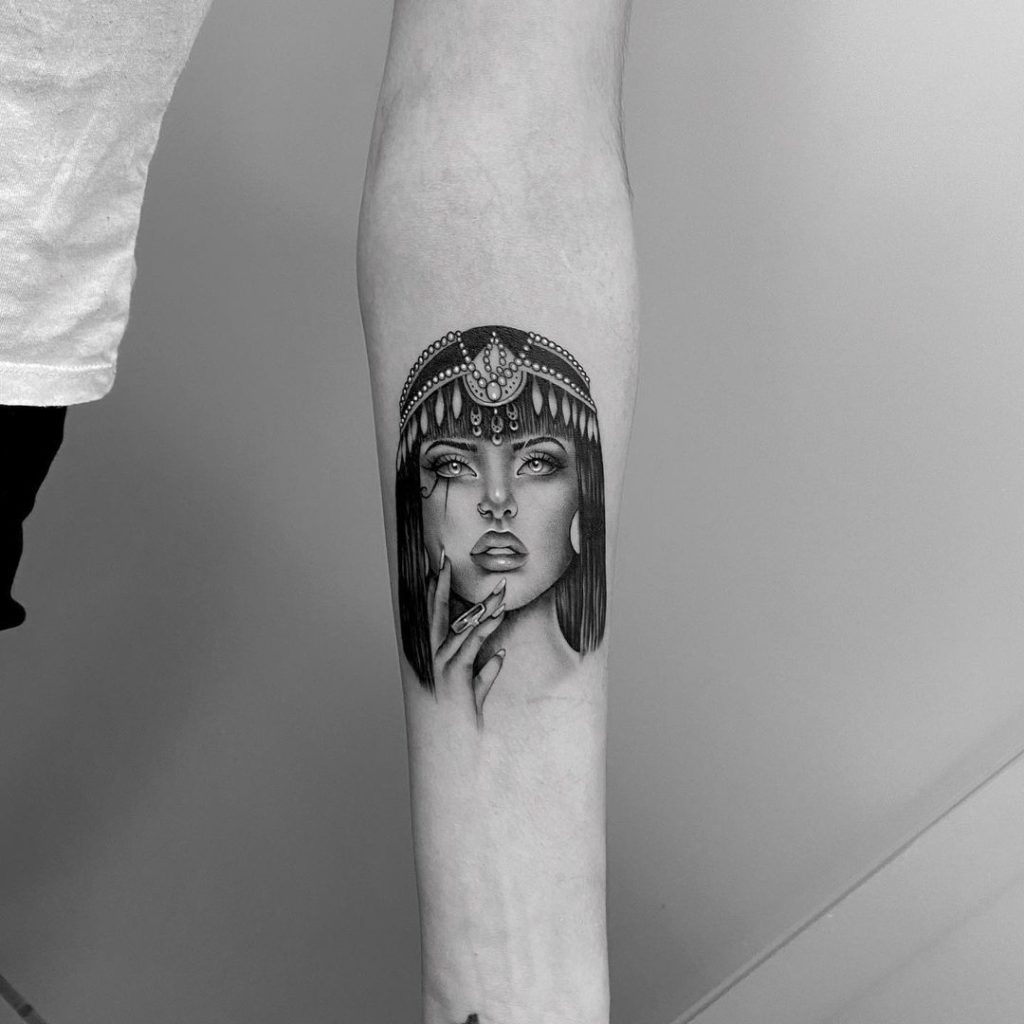 10 Best Cleopatra Tattoo Ideas You'll Have To See To Believe! | Outsons | Men's Fashion Tips And Style Guides 1024_x_1024_jpg