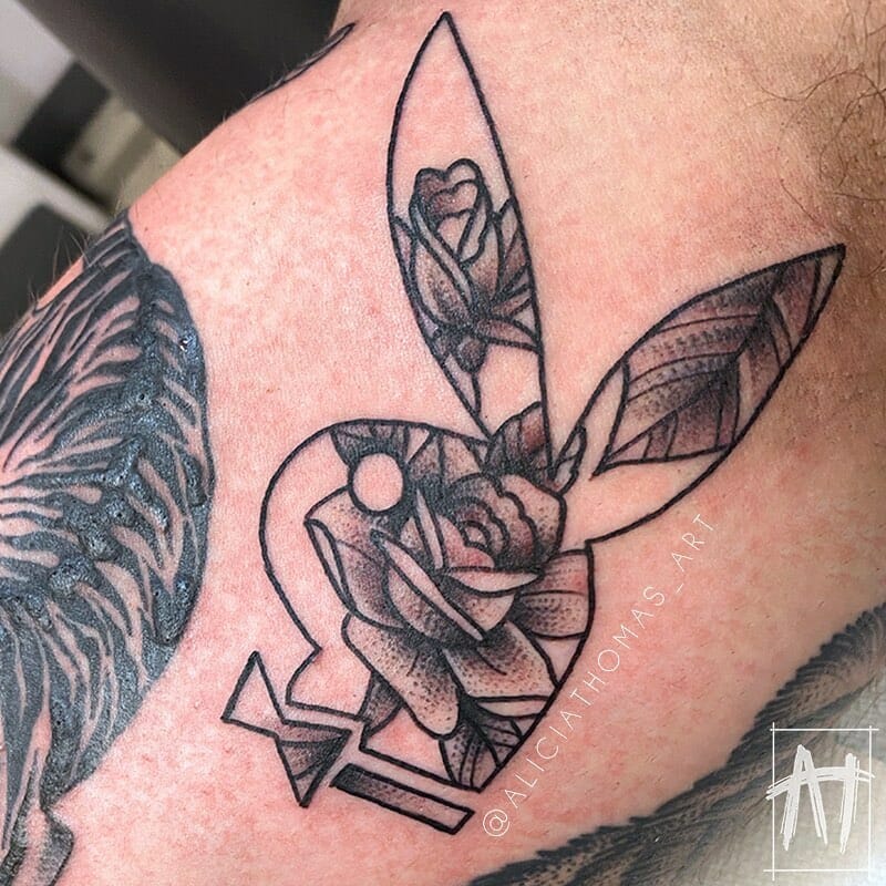 10 Best Playboy Bunny Tattoo Ideas You Have To See To Believe! | Outsons | Men's Fashion Tips And Style Guides 800_x_800_jpg