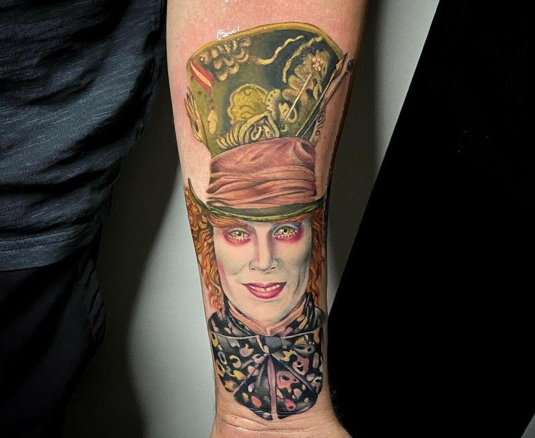 10 Best Mad Hatter Tattoo Ideas You Have To See To Believe! | Outsons | Men's Fashion Tips And Style Guides 884_x_1079_jpg