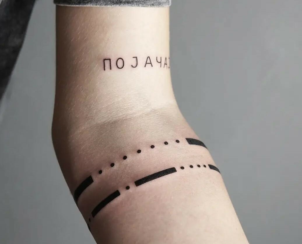 10 Best Morse Code Tattoo Ideas You Have To See To Believe! | Outsons | Men's Fashion Tips And Style Guides 838_x_1036_jpg