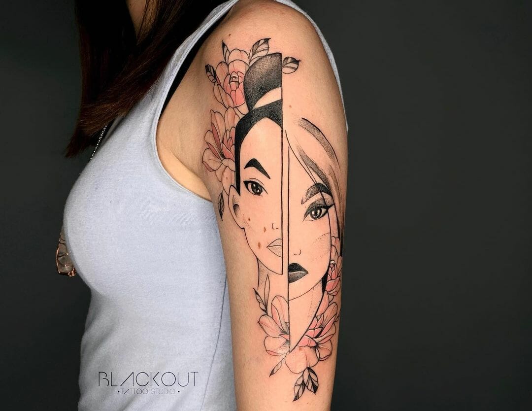 10 Best Mulan Tattoo Ideas You Have To See To Believe! | Outsons | Men's Fashion Tips And Style Guides 834_x_1080_jpg