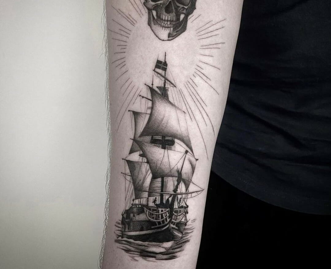 10 Best Pirate Tattoo Ideas You Have To See To Believe! | Outsons | Men's Fashion Tips And Style Guides 876_x_1079_jpg