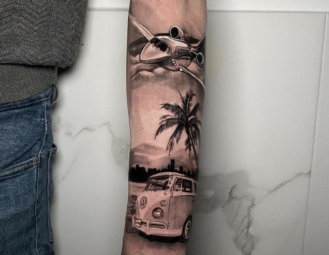 10 Best Plane Tattoo Ideas You Have To See To Believe! | Outsons | Men's Fashion Tips And Style Guides 836_x_1079_jpg