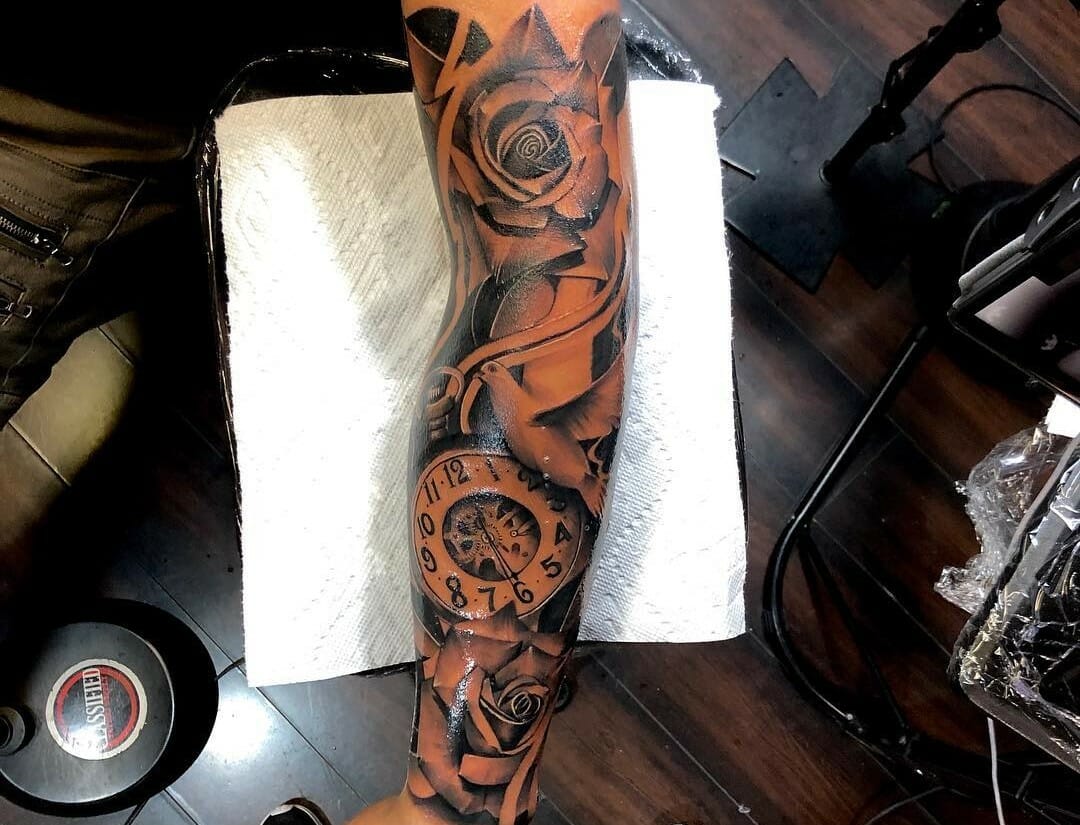 10 Best Quarter Sleeve Tattoo Ideas You Have To See To Believe! | Outsons | Men's Fashion Tips And Style Guides 825_x_1080_jpg