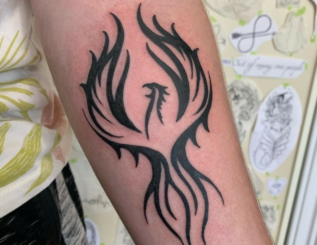 10 Best Tribal Phoenix Tattoo Ideas You Have To See To Believe! | Outsons | Men's Fashion Tips And Style Guides 833_x_1080_jpg