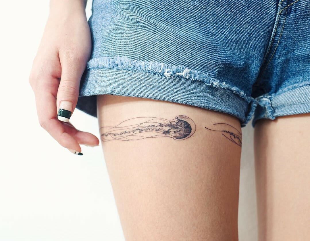 10 Best Around Thigh Tattoo Ideas That Will Blow Your Mind! | Outsons | Men's Fashion Tips And Style Guides 838_x_1079_jpg