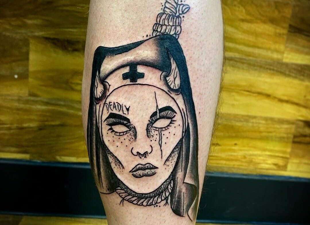 10 Best Evil Nun Tattoo Ideas That Will Blow Your Mind! | Outsons | Men's Fashion Tips And Style Guides 785_x_1080_jpg